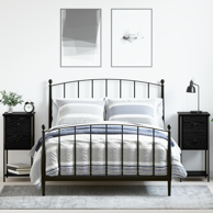 Noćni ormar s ladicama 2 kom 32 x 42 x 70 cm, crni hrast