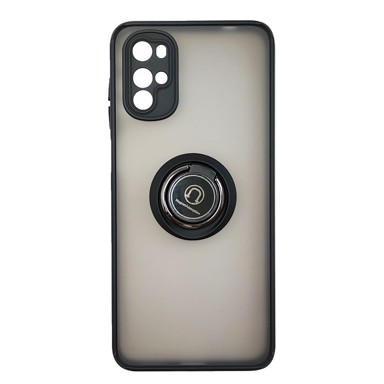 MAXMOBILE Maska Matte Finger Grip za Motorola Moto G22, crna