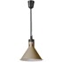 HENDI Viseća lampa za zagrijavanje hrane konusna promjer 275 mm 250 W, bež