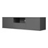 HAMMEL FURNITURE Antracitno siva TV komoda 161x42 cm Mistral 