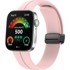 GS Silikonska narukvica za Huawei Watch Fit 3/4/4 Pro, ružičasta