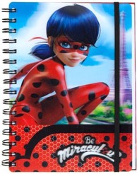 PYRAMID 3D bilježnica A5 Miraculous, Ladybug