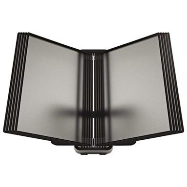 TARIFOLD (DJOIS) Stalak stolni s 10 mapa Veo Tarifold, crni, 744107