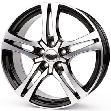 RC DESIGN Aluminijski naplatak RC26 6,5x15 5/108 ET44, sjajna crna polirana