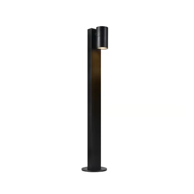Vrtna svjetiljka Tin, 80 cm, crna