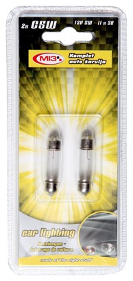 MI3 Žaruljice 12V C5W 11X38 2/1