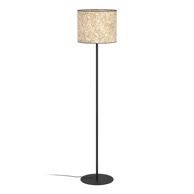 EGLO Stajaća lampa 1xe27 v-1620, crna/platno bež butterburn 43939