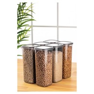 HERMIA Posude za namirnice u setu 6 kom za čuvanje hrane