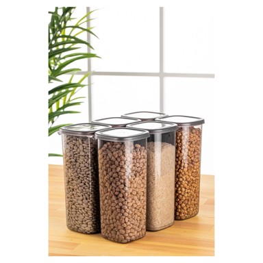 HERMIA Posude za namirnice u setu 6 kom za čuvanje hrane