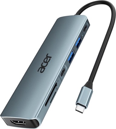 ACER USB-C hub 7u1 s HDMI 4K