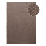 HANSE HOME Ručno rađen vunen tepih smeđe-sivi 160x230 cm Eleni Taupe 