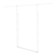 COMPACTOR Set od 3 vješalice za torbice Herkules