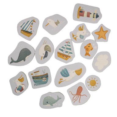 LITTLE DUTCH Pjenaste igračke za kupanje, Sailors Bay