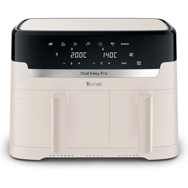 TEFAL Friteza na vrući zrak Easy Fry Essential EY901AE0, dual, bijela