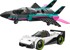 LEGO Konstrukcijski set City Jet vs Car 60489