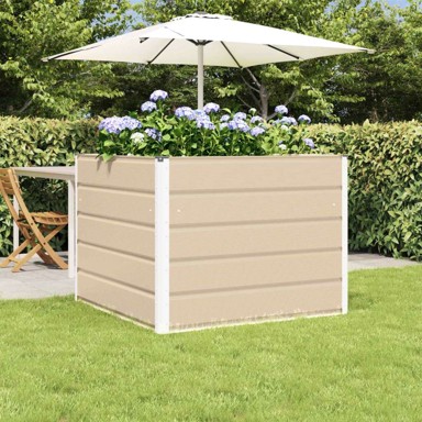 Sadilica 100 x 100 x 75 cm, čelik, slonovača