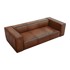 WINDSOR & CO SOFAS Konjak smeđa kožna sofa 227 cm Madame, 227x100x68 cm