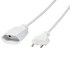 LOGILINK Produžni kabel Euro 3 m neuzemljeni, bijeli