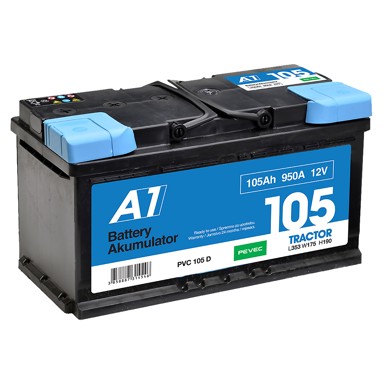A1 12V/105Ah D+ Tractor Akumulator