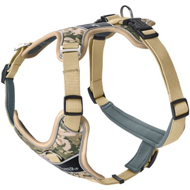 HUNTER Oprsnica za pse Divo Camouflage, M, bež