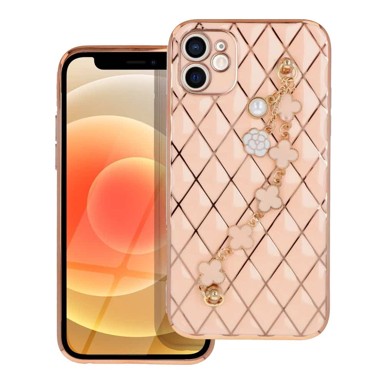 FORCELL Maska sa lančićem Trend za iPhone 11 pink