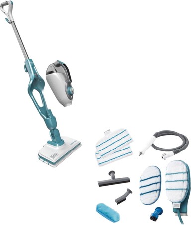 BLACK+DECKER Parni čistač Steam Mop sa Steamitt nastavkom, 15 u 1
