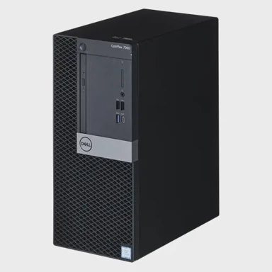 DELL Stolno računalo OptiPlex 7060 Tower / Intel Core i5-8500, 16 GB RAM, 256 GB SSD, Intel UHD Graphics 630, Windows 11 Pro (rabljen)