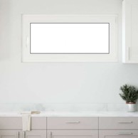 Prozor za podrum Risor 120 x 60 cm, PVC i staklo, dvostruki sloj, naginjanje i okretanje desno, bijela