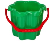 Kanta za pijesak Cvijet, zelena