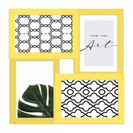 KNOR Žuti viseći okvir 27x27 cm