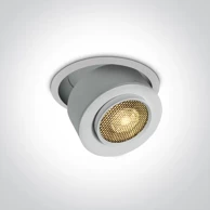 ONE LIGHT Ugradbena svjetiljka led/15w/3000k/1500lm/15-45°/240v ip20 bijela dm11115g/w/w