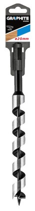 GRAPHITE Spiralno svrdlo za drvo, 20 x 250 mm