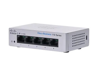 CISCO Switch CBS110, 5-Port, Gigabit Ethernet