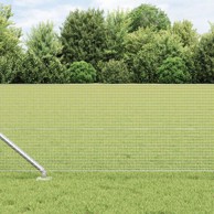 Zavarena žičana ograda s 13 šiljastih postova 0.6x25 m cinkani čelik