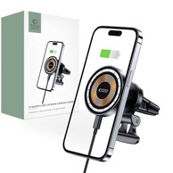 TECH-PROTECT V5 MagSafe auto stalak s punjenjem 15W za ventilaciju