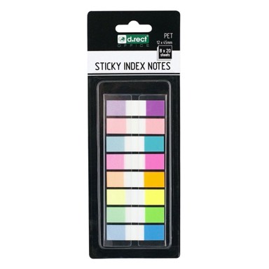 LEVIATAN Označivači stranica, 12 x 45 mm, 8 x 20 kom