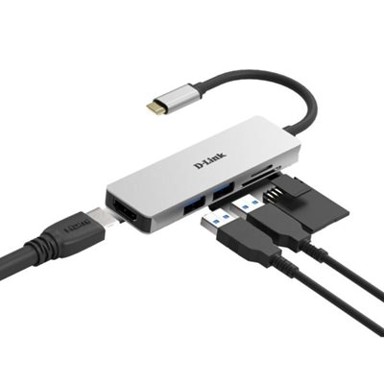 D-LINK Docking stanica DUB-M530, USB-C, 5u1