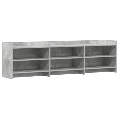 TV ormar, 168 x 33 x 47 cm, konstruirano drvo, betonska siva
