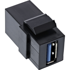 INLINE USB 3.0 adapter ženski na USB-A, crni
