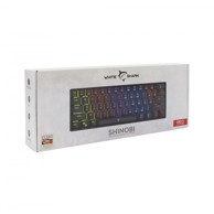 WHITE SHARK Gaming mehanička tipkovnica GK-2022 SHINOBI crna / crveni sw
