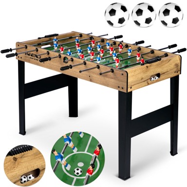 NEO-SPORT Stol za mali nogomet NS-805, 118 x 61 x 79 cm, drveni