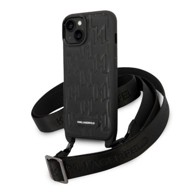 Stražnja maskica za Apple iPhone 14 Hardcase Monogram Plaque, crna