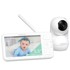 MOMCOZY Video monitor za bebe, BM014-WH12BA-A, bijela