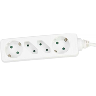 INLINE Produžni kabel 16445W, 5 m, 2 utičnice, bijeli