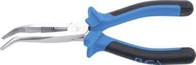 BGS Kliješta šiljasta, poluokrugla, savijena, 200 mm, PRO+ 373