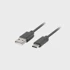LANBERG Kabel USB 2.0, crni, 1.8m, USB-C (M) na A (M)