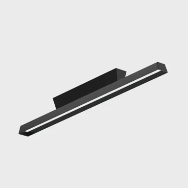 Plafonska svjetiljka Lira LL9335, 3000 K, 2952 lm, IP65, crna