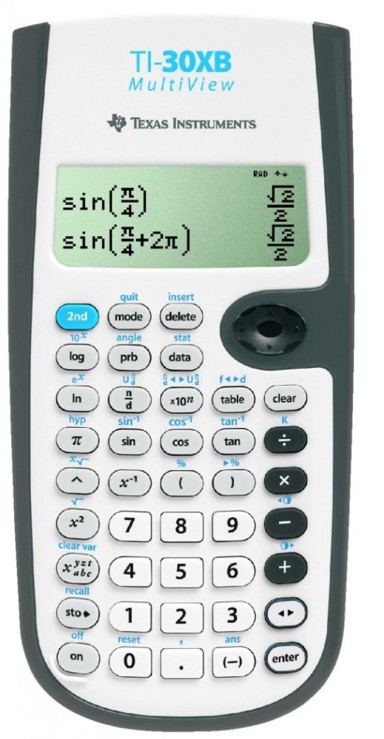 TEXAS INSTRUMENTS Kalkulator TI-30XB MultiView, tehnički