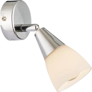 Zidni rasvjeta TADEUS, srebrna