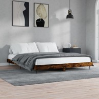 Okvir kreveta boja hrasta 120x200 cm od konstruiranog drva